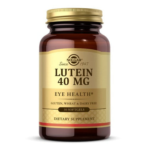 Solgar, Lutein, 40 Mg, 30 Softgels Solgar
