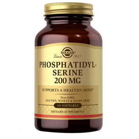Solgar, Phosphatidylserine, 200 mg, 60 Soft Gels Solgar