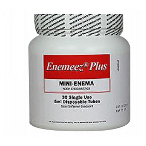 Enemeez, Plus Mini Enema With Anesthetic, 30 Count Enemeez