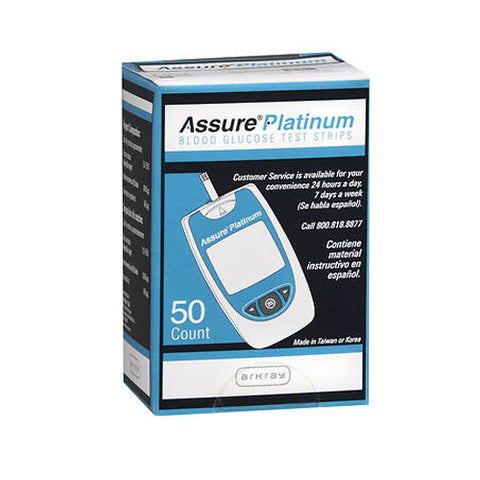 Assure Pro, Assure Platinum Blood Glucose Test Strips, 50 each Assure Pro