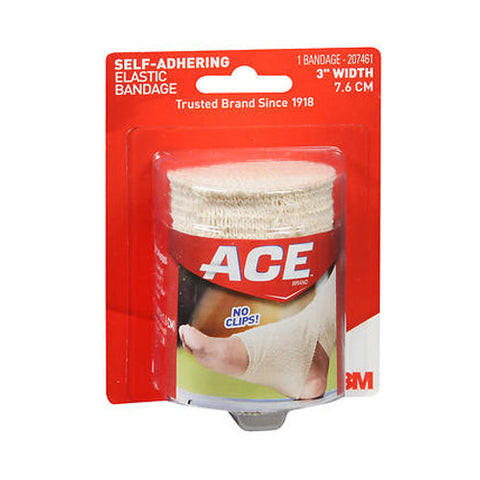 Ace, Elastic Bandage Self-Adhering 3 Inch, 1 Each Ace