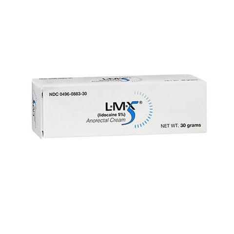 Lmx, 5% Topical Anorectal Cream Relives Minor Pains, 30 gm Lmx