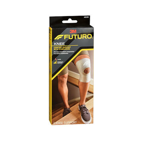 Futuro, Knee Comfort Support With Stabilizers Moderate Large, 1 Each Futuro