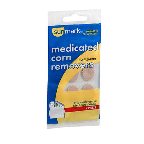 Sunmark, Medicated Corn Removers, 9 each Sunmark