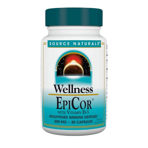 Source Naturals, Epicor with Vitamin D-3, 500 mg, 30 caps Source Naturals