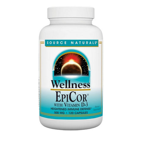 Source Naturals, Epicor with Vitamin D-3, 500 mg, 120 caps Source Naturals