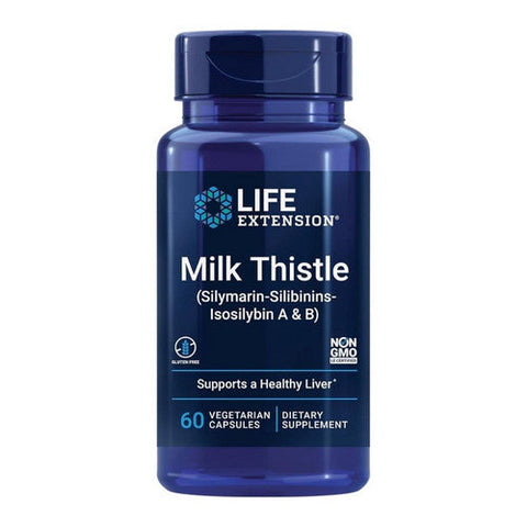 Life Extension, Certified European Milk Thistle, 750 mg, 60 Vcaps Life Extension