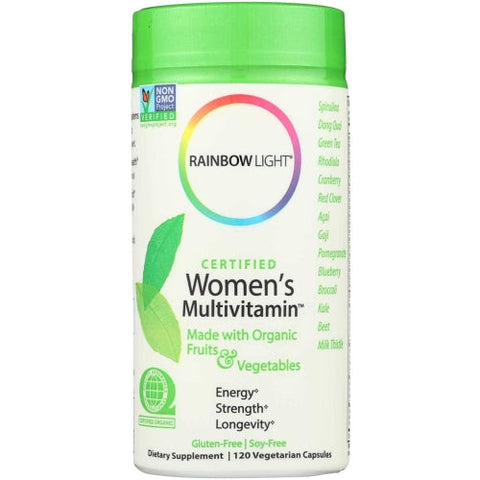 Rainbow Light, Organics Women's Multivitamin, 120 CAPS Rainbow Light