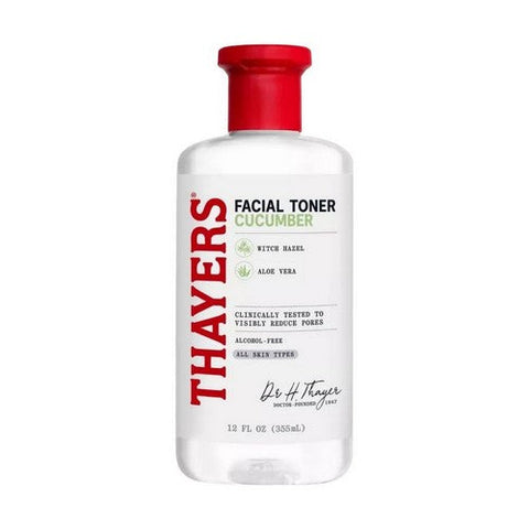 Thayers, Witch Hazel Facial Toner Alcohol-Free Cucumber, 12 Oz Thayers