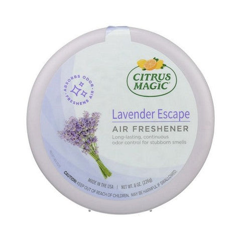 Citrus Magic, Solid Air Freshener, Lavender Escape, 8 Oz Citrus Magic
