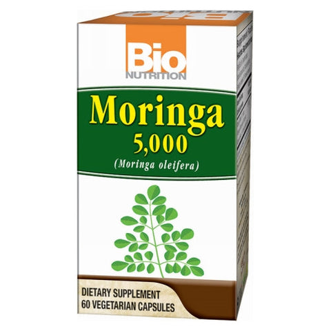 Bio Nutrition Inc, Moringa Super Food, 5000 mg 60 VEG CAPS Bio Nutrition Inc