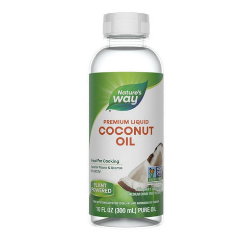 Liquid Coconut Oil 10 Oz by Nature's Way