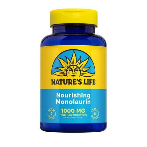 Nature's Life, Nourishing Monolaurin, 990 mg, 90 Caps Nature's Life