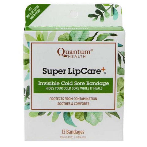Quantum Health, Lip Clear Invisible Cold Sore Bandage, 12 Count Quantum Health
