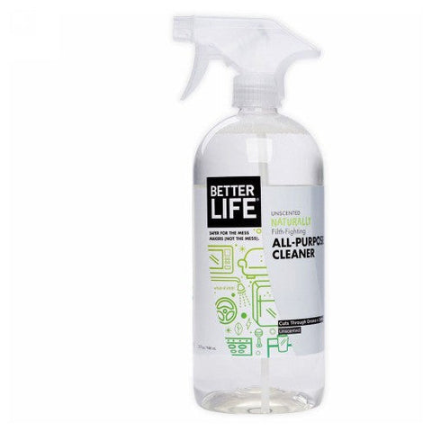 Better Life, Natural All Purpose Cleaner What-Ever, Unscented 32 oz Better Life