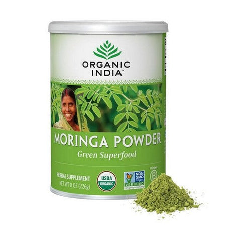 Organic India, Organic Moringa Powder, 8 oz Organic India