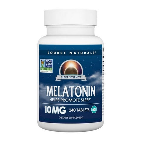 Source Naturals, Sleep Science Melatonin, 10 Mg, 240 Tabs Source Naturals