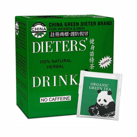 Uncle Lees Teas, Dieters Tea China Green, 12 Bags Uncle Lees Teas