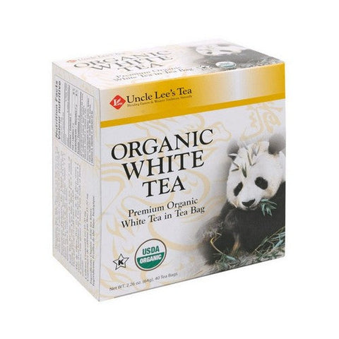 Uncle Lees Teas, Organic White Tea, 40 Bags Uncle Lees Teas