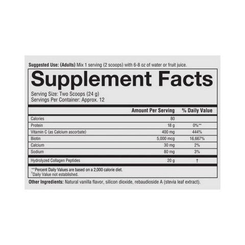 Youtheory, Collagen Powder Vanilla, 10 oz Youtheory
