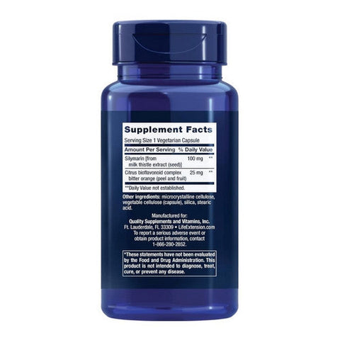 Life Extension, Silymarin, 100 mg, 90 Vegetarian Capsules Life Extension