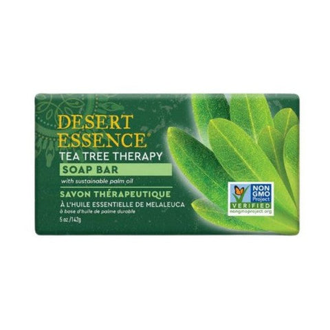 Desert Essence, Tea Tree Therapy Cleansing Bar Soap, 5 oz Desert Essence