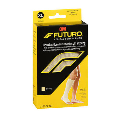 3M, Therapeutic Open Toe or Heel Knee Length, for Men and Women 1 pair Futuro