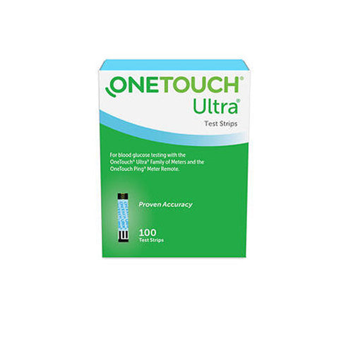 Onetouch, Ultra Test Strips, Box Of 100 Onetouch