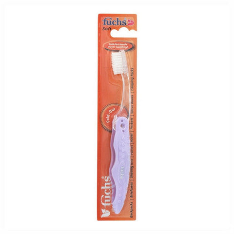 Fuchs Brushes, Pocket Nylon Toothbrush, 1 Count Fuchs Brushes