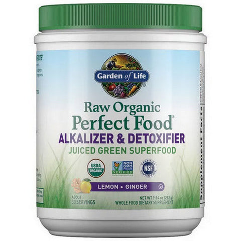 Garden of Life, Raw Organic Perfect Food Alkalizer & Detoxifier, 9.94 Oz Garden of Life
