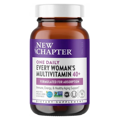 New Chapter, Every Woman's One Daily 40 Plus Multivitamin, 96 Veg Tabs New Chapter