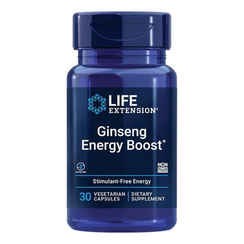 Life Extension, Ginseng Energy Boost, 30 Veg Caps Life Extension