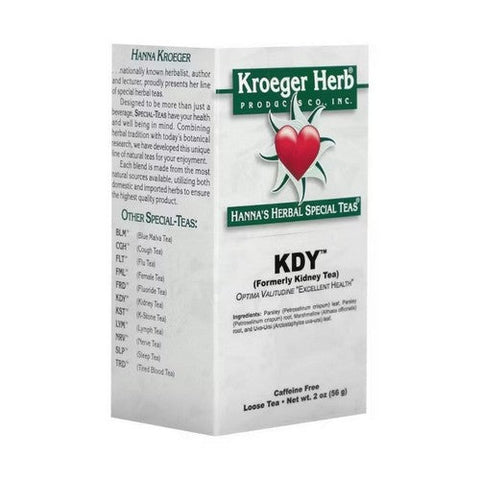 Kroeger Herb, Hanna's Herbal Special Teas KDY, 2 oz Kroeger Herb