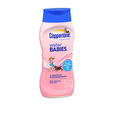Coppertone, Waterbabies Sunscreen Lotion Spf 50, 8 Oz Coppertone