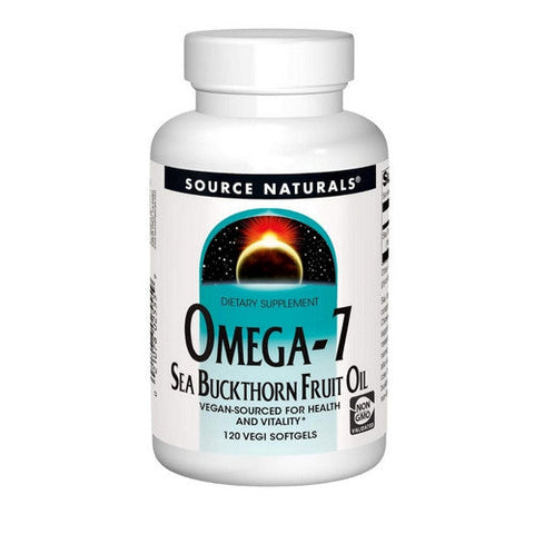 Source Naturals, Omega-7 Sea Buckthorn Oil, 120 Sgels Source Naturals