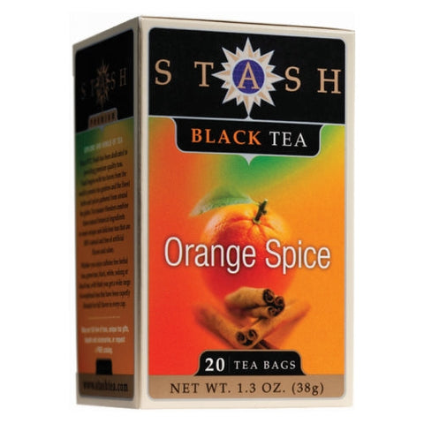 Stash Tea, Orange Spice Black Tea, 20 Bags Stash Tea