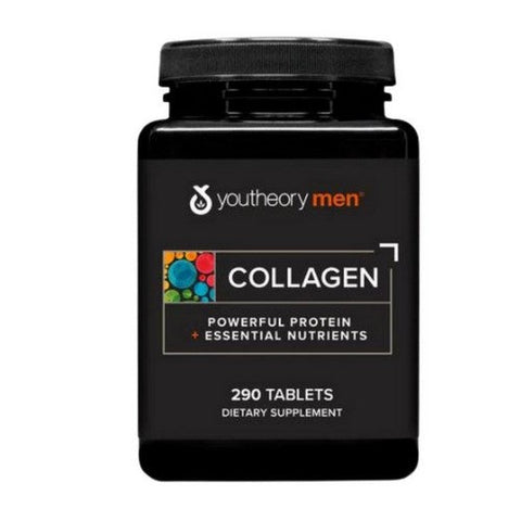 Youtheory, Men Collagen, 290 Tabs Youtheory