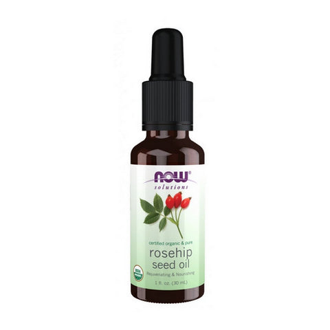 Organic Rose Hip Seed Oil 1 oz by Now Foods