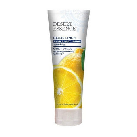Desert Essence, Energizing Hand And Body Lotion Italian Lemon, 8 Oz Desert Essence