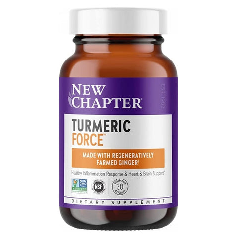 New Chapter, Turmeric Force, 96 Veg Tabs New Chapter