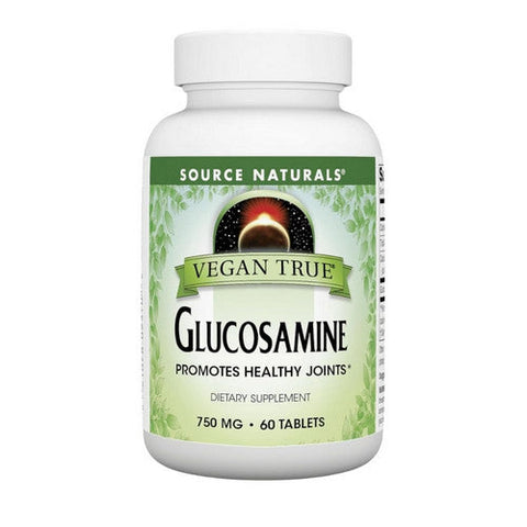 Source Naturals, Vegan True Glucosamine, 750 mg, 60 Tabs Source Naturals