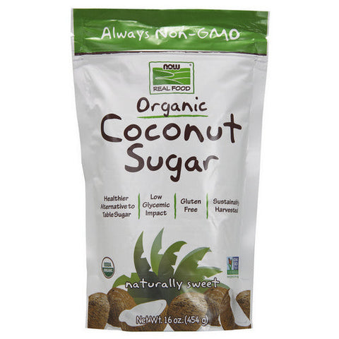 Now Foods, Organic Coconut Sugar, 16 Oz Now Foods