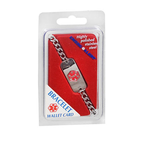 Apothecary Products, Emerg Alert Wallet Card Bracelet, 1 Each Apothecary Products