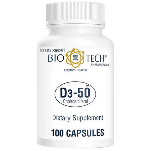 Bio-TechPharmacal, Vitamin D-350, 100 Capsules Bio-TechPharmacal