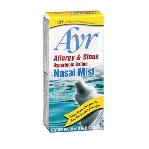 Ayr, Allergy & Sinus Hypertonic Saline Nasal Mist, 50 ml Ayr