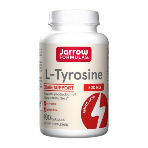 Jarrow Formulas, L-Tyrosine, 500 mg, 100 Caps Jarrow Formulas
