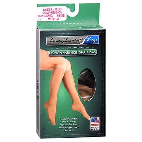 Fashion Knee High Stockings Sheer 2 Pairs by Scott Specialties