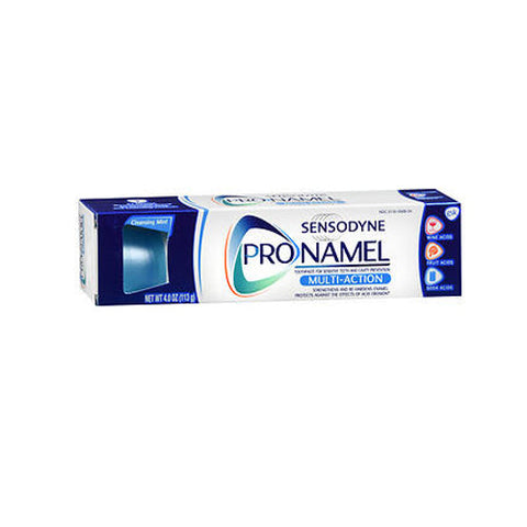 Sensodyne, Pronamel Multi-Action Toothpaste For Sensitive Teeth And Cavity Prevention Cleansing Mint, 4 Oz Sensodyne