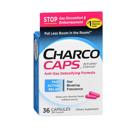 Emerson Healthcare Llc, Anti Gas Activated Charcoal, 36 Caps Emerson Healthcare Llc