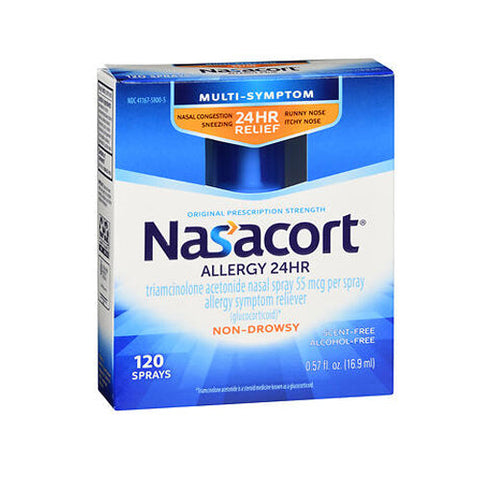 Nasacort, Allergy 24 Hr Spray Original Prescription Strength, 0.57 Oz Nasacort